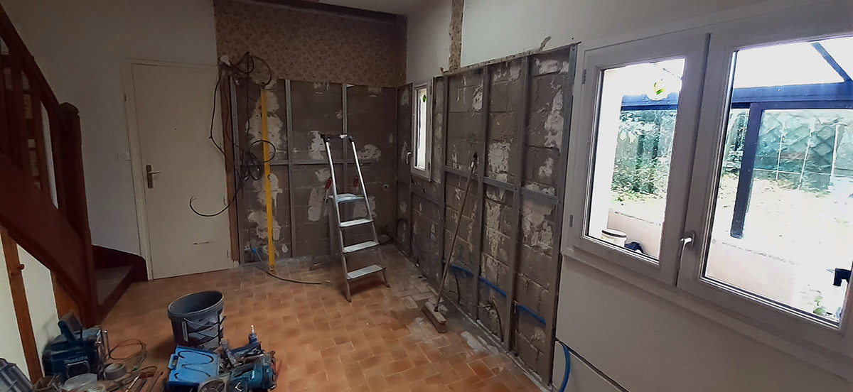 Rénovation de Cuisine à Châteauneuf-d'Ille-et-Vilaine