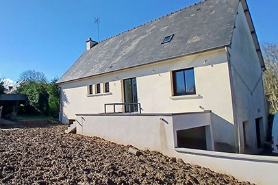 Réalisation d'une Extension en Terrasse à Dol de Bretagne